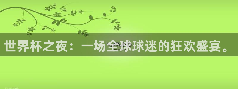 世界杯时间：世界杯之夜：一场全球球迷的狂欢盛宴。